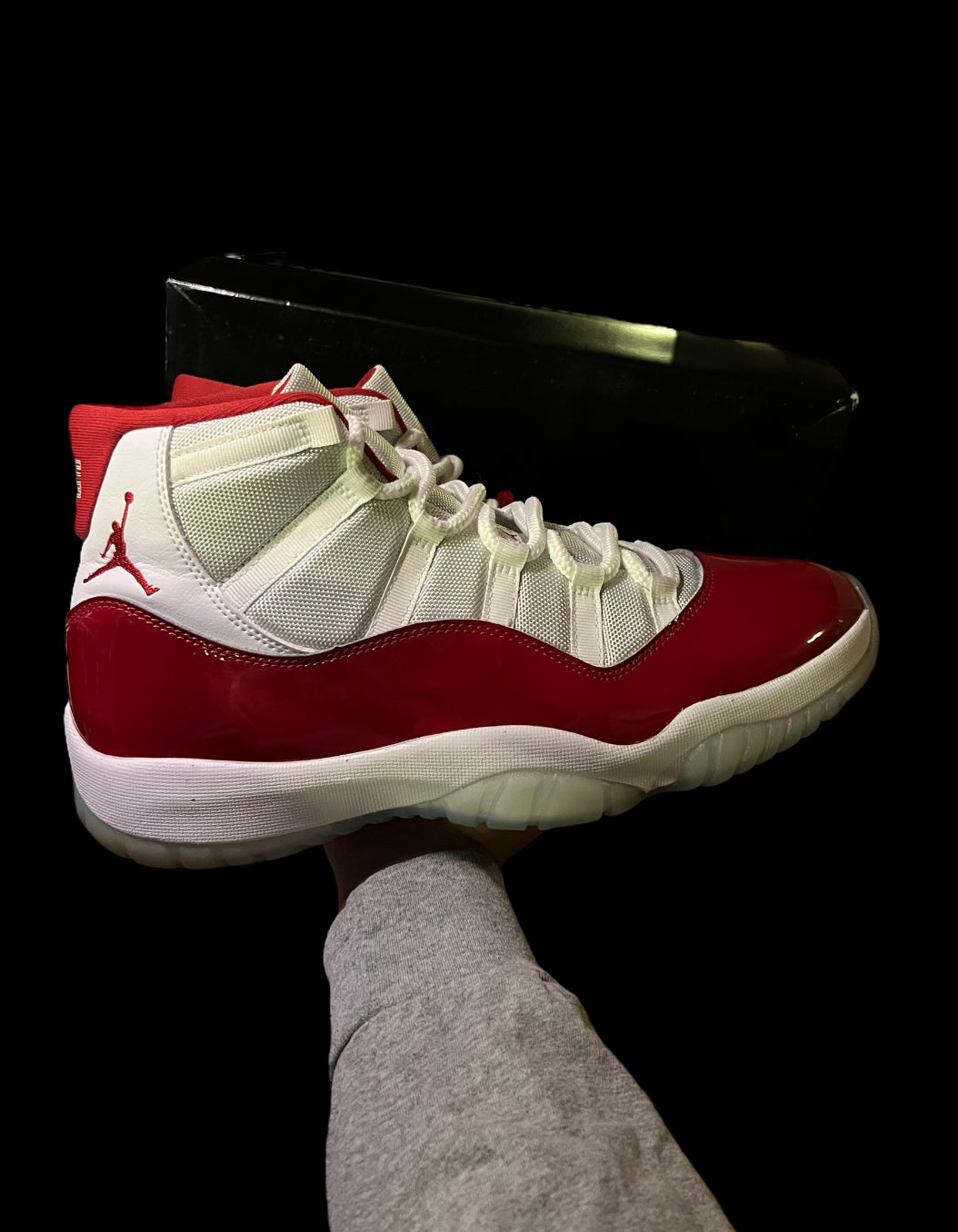 Preowned Cherry 11s size 12