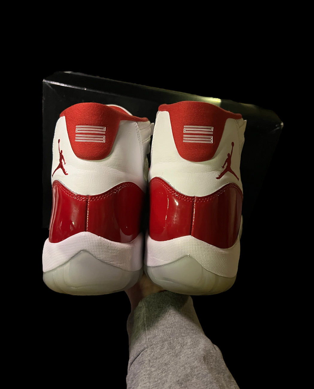 Preowned Cherry 11s size 12