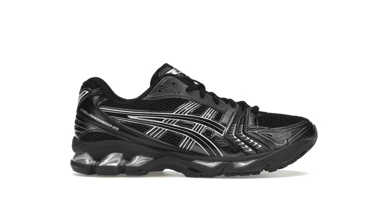 Asics Black Pure Silver Gel-Kayano 14