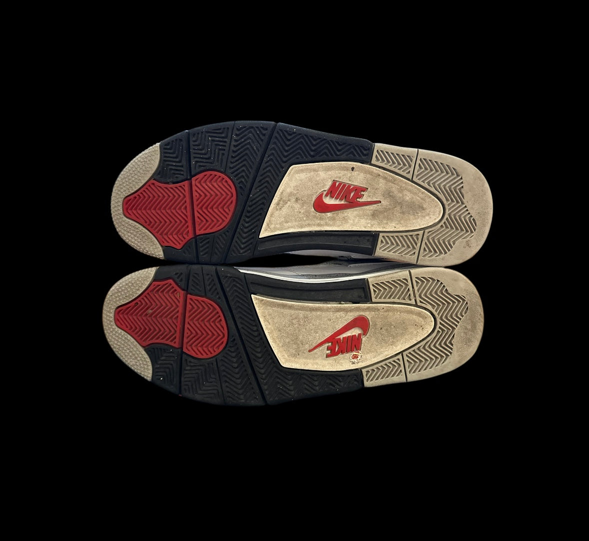 Preowned White Cement 4s size 12