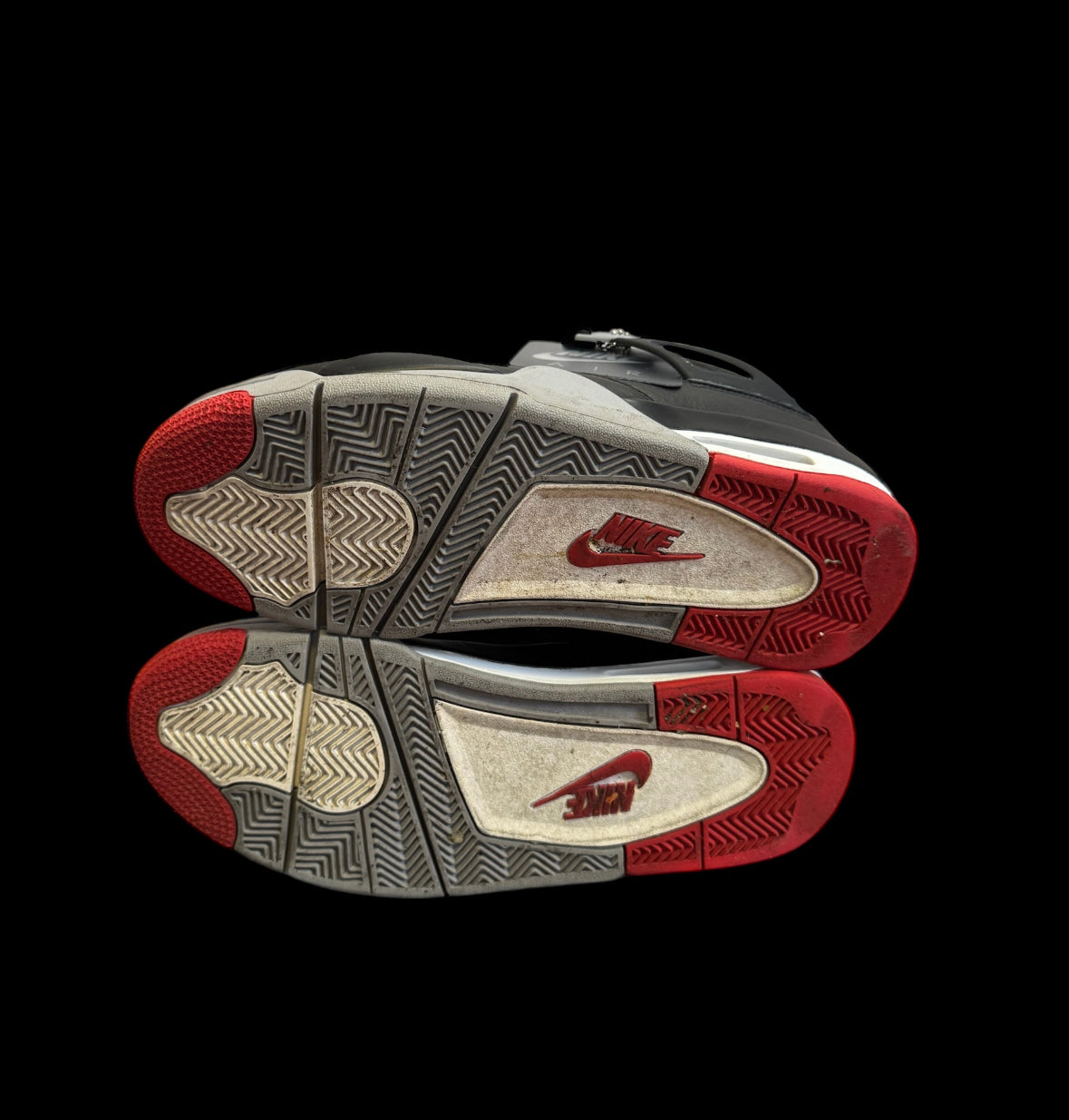 Preowned Bred 4s size 8.5