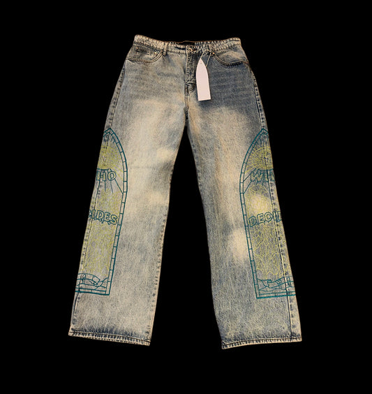 Who Decides War Virtuous Straight-Leg Jeans size 36