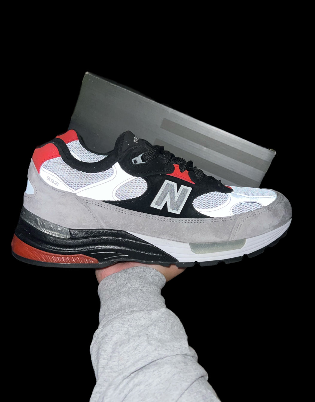 Preowned New Balance DTLR x 992 Made in USA Discover & Celebrate size 11.5