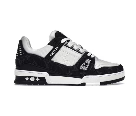 Louis Vuitton White Black Trainers
