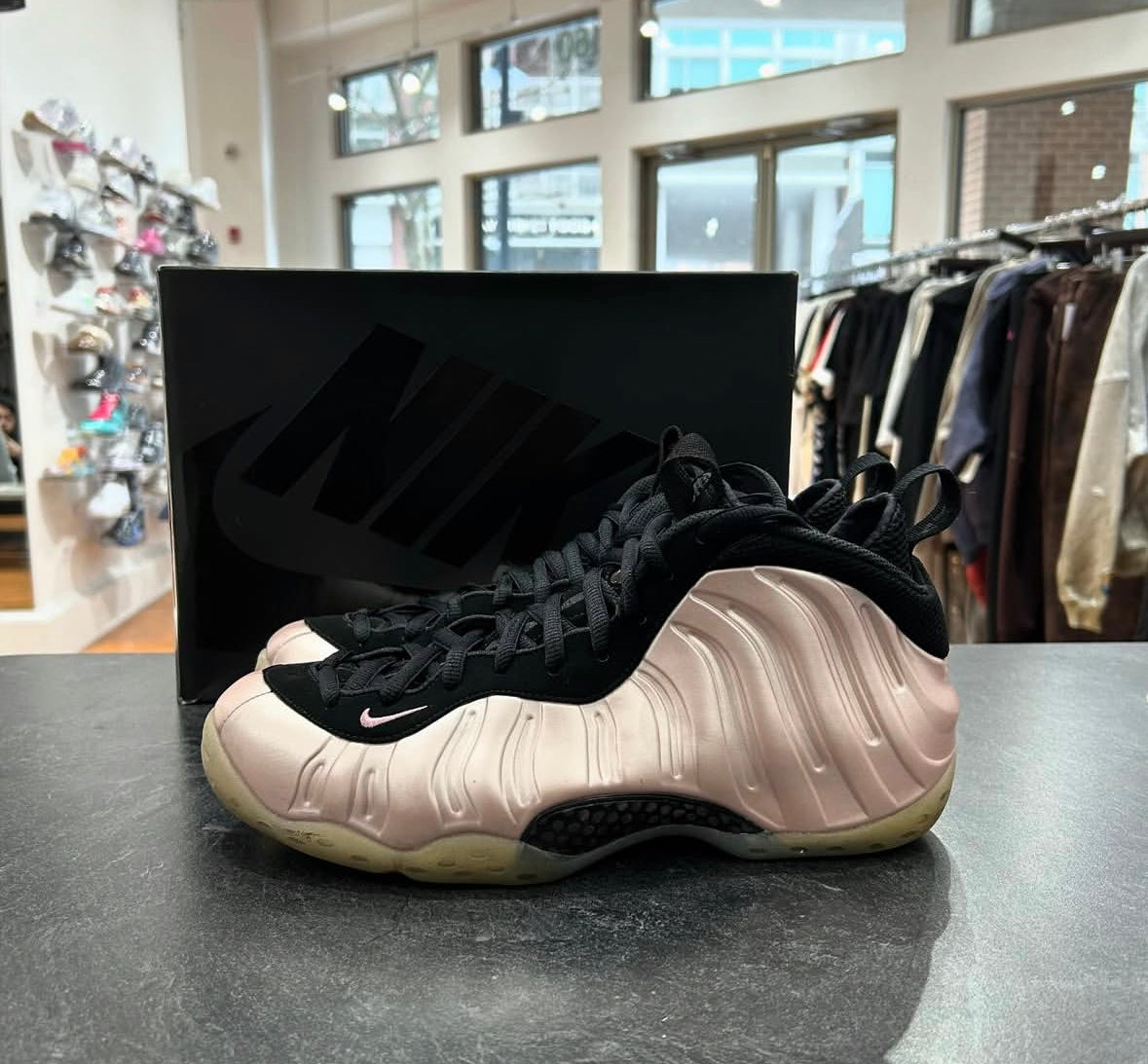 Preowned Cherry Blossom Foamposites size 10