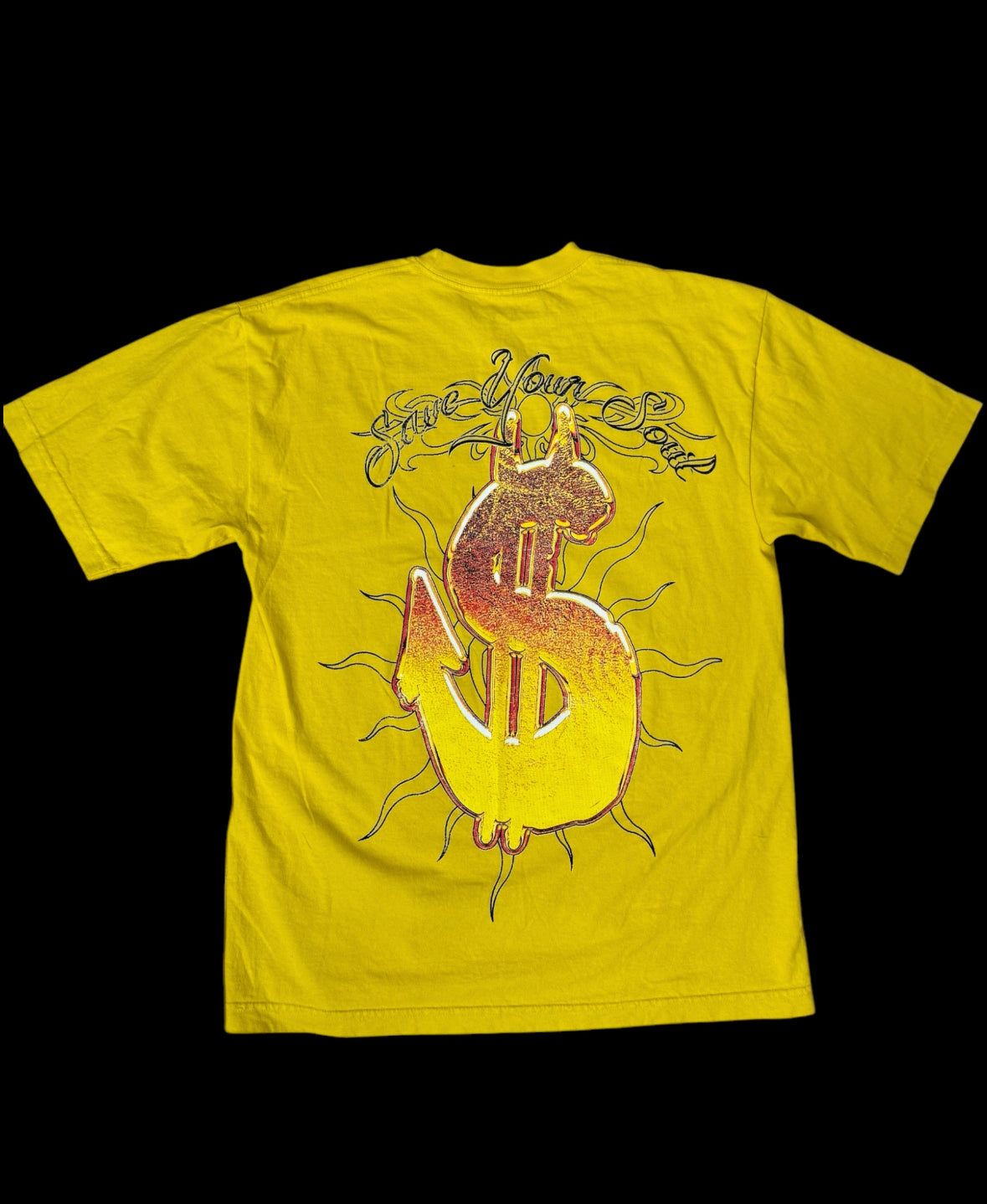Yellow Saints T-Shirt sizes S, M, L