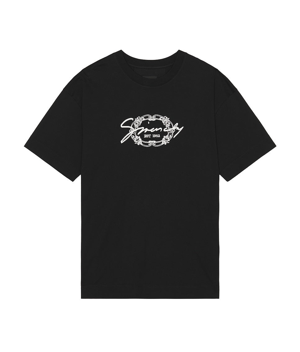 Givenchy Signature Logo Regular Fit T-Shirt