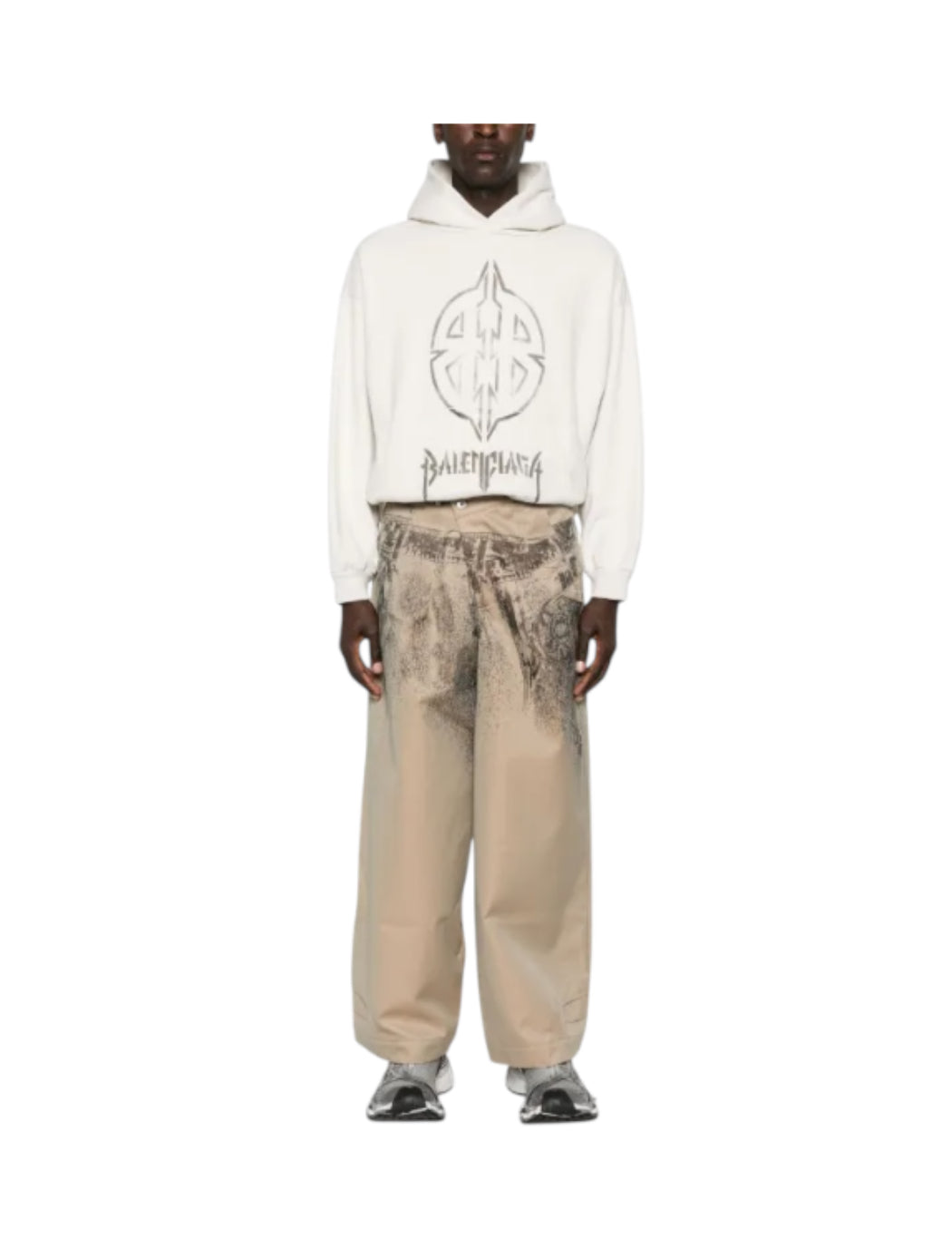 Balenciaga Metal Stencil Hoodie