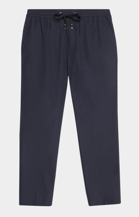 Moncler Navy Blue Straight Leg Trousers