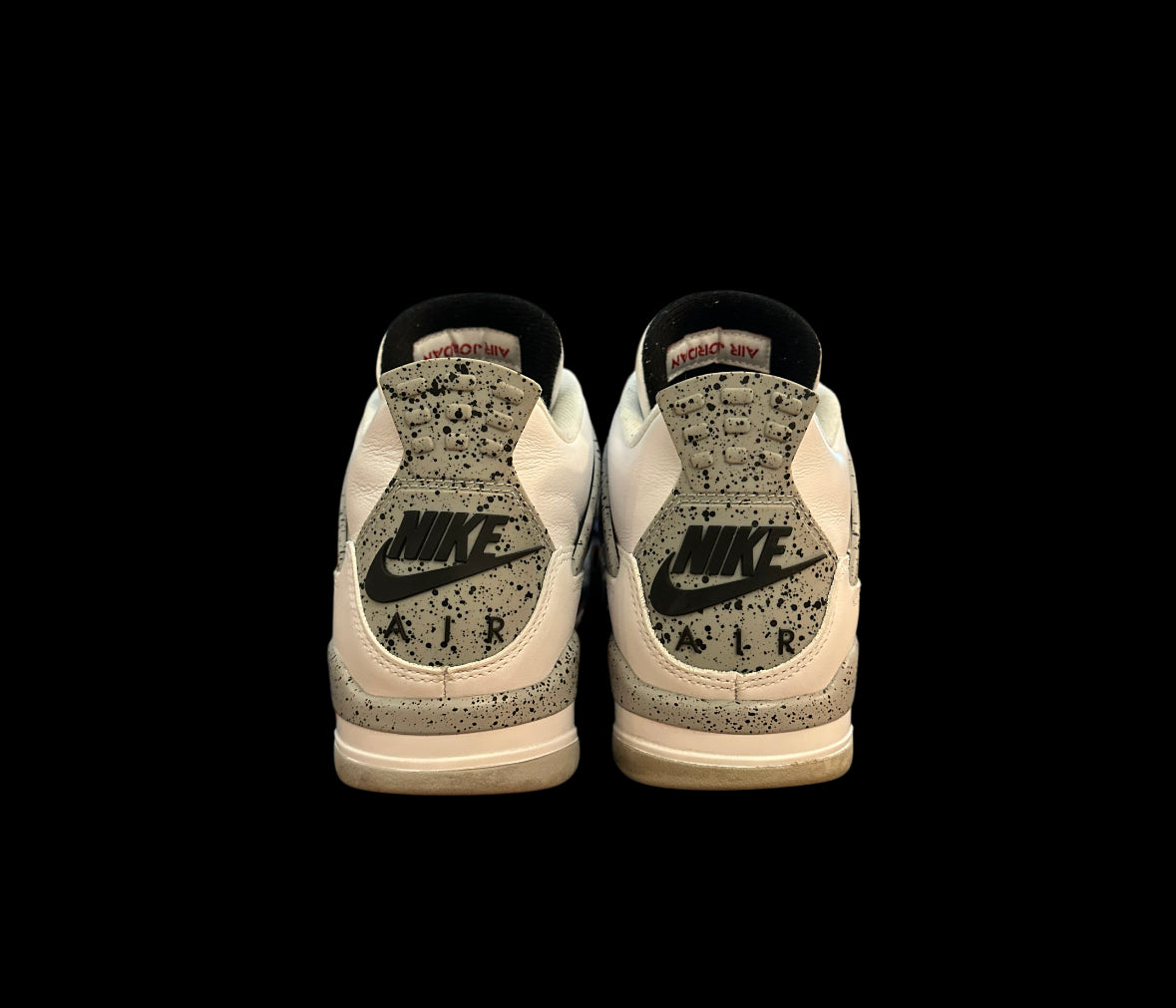 Preowned White Cement 4s size 8