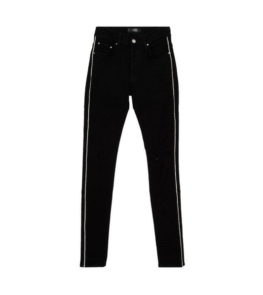 Amiri Crystal Track Jeans