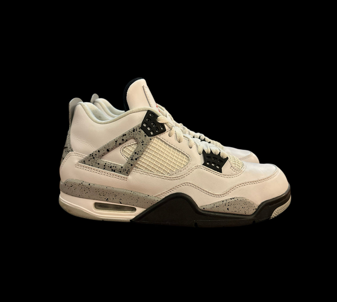 Preowned White Cement 4s size 8