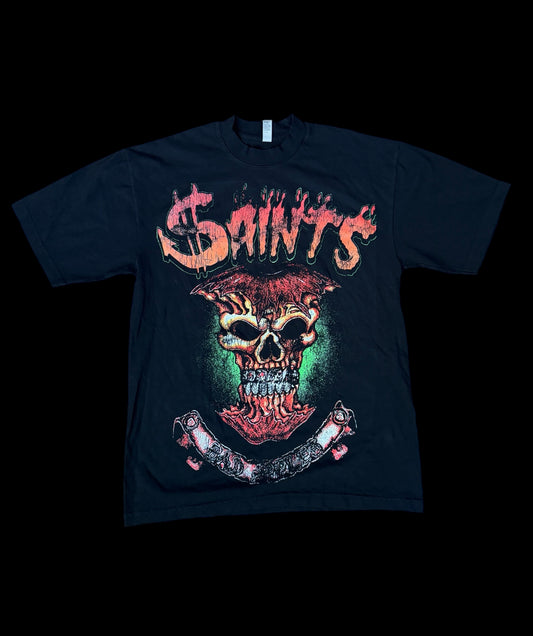 Black Saints T-Shirt sizes S, M, L