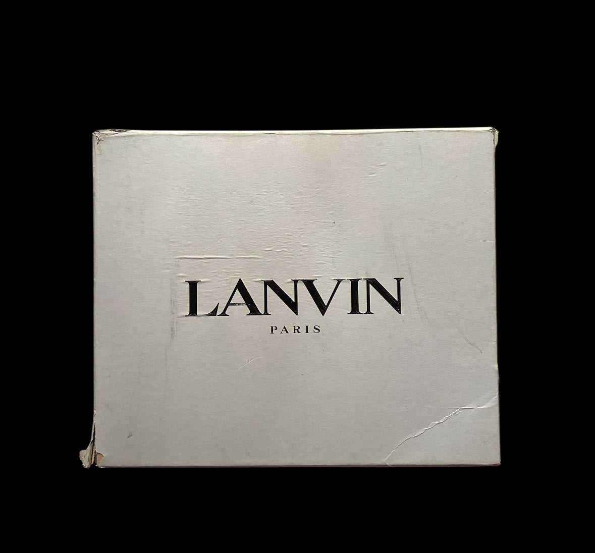 Preowned Anthracite/Plum Lanvin Curbs size 43 (fits a 10-10.5)
