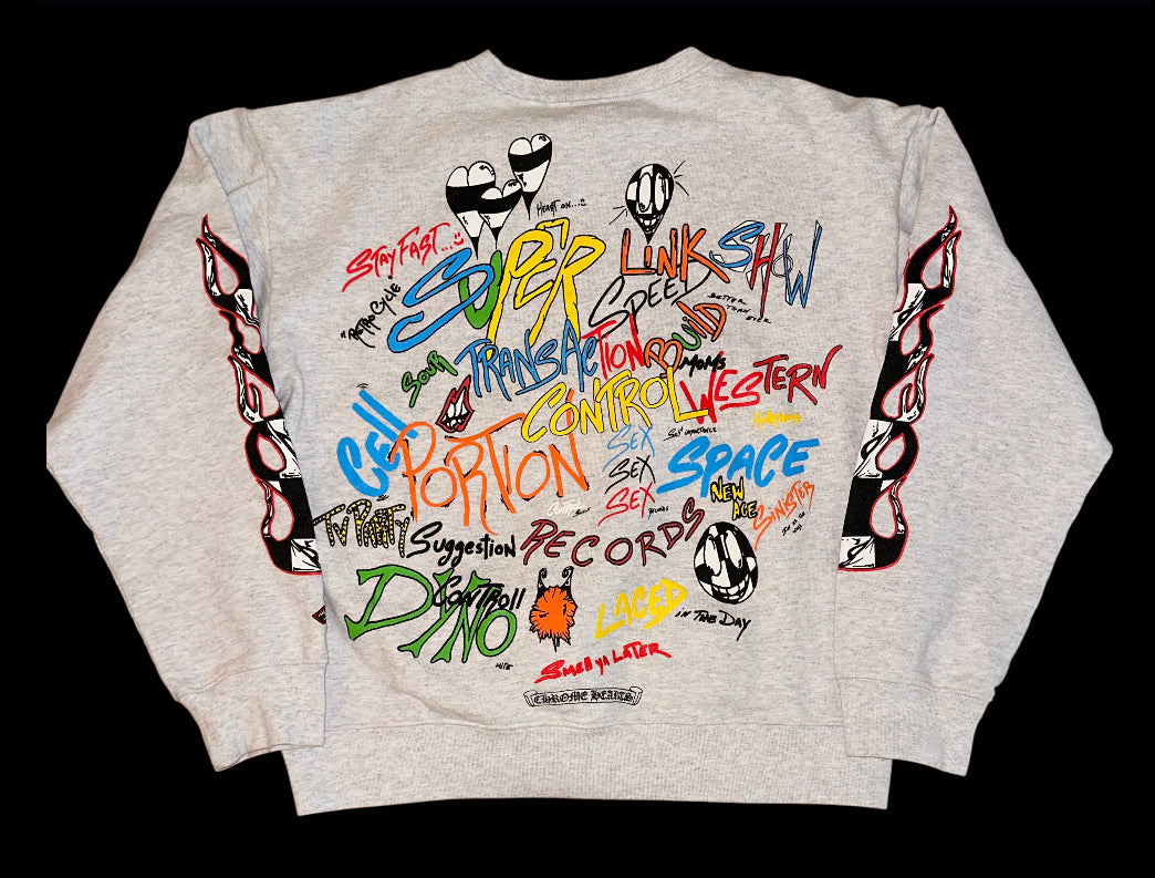 Chrome Hearts x Matty Boy ‘Brain’ Sweatshirt size M