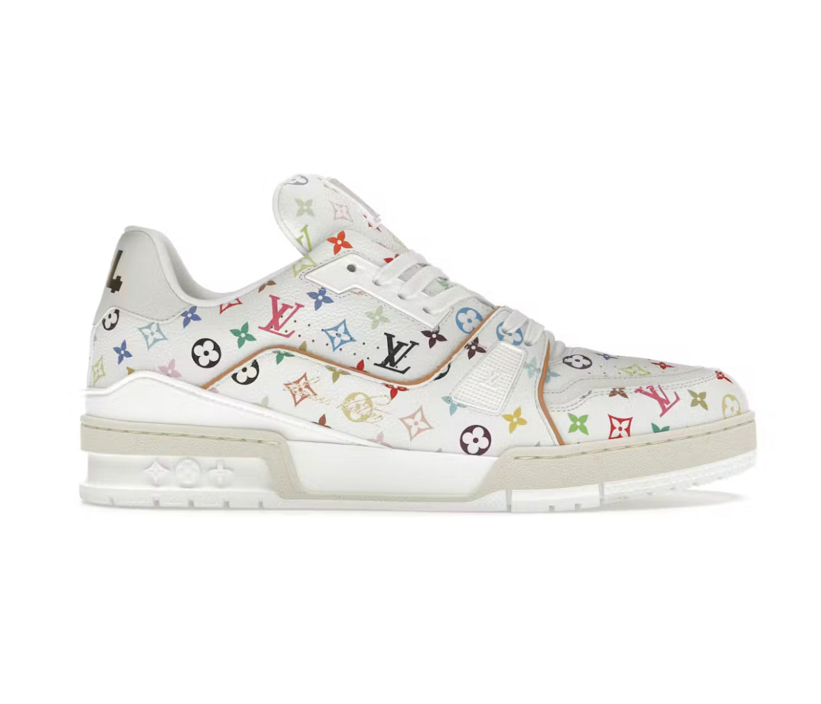 Takashi Murakami White LV Trainer