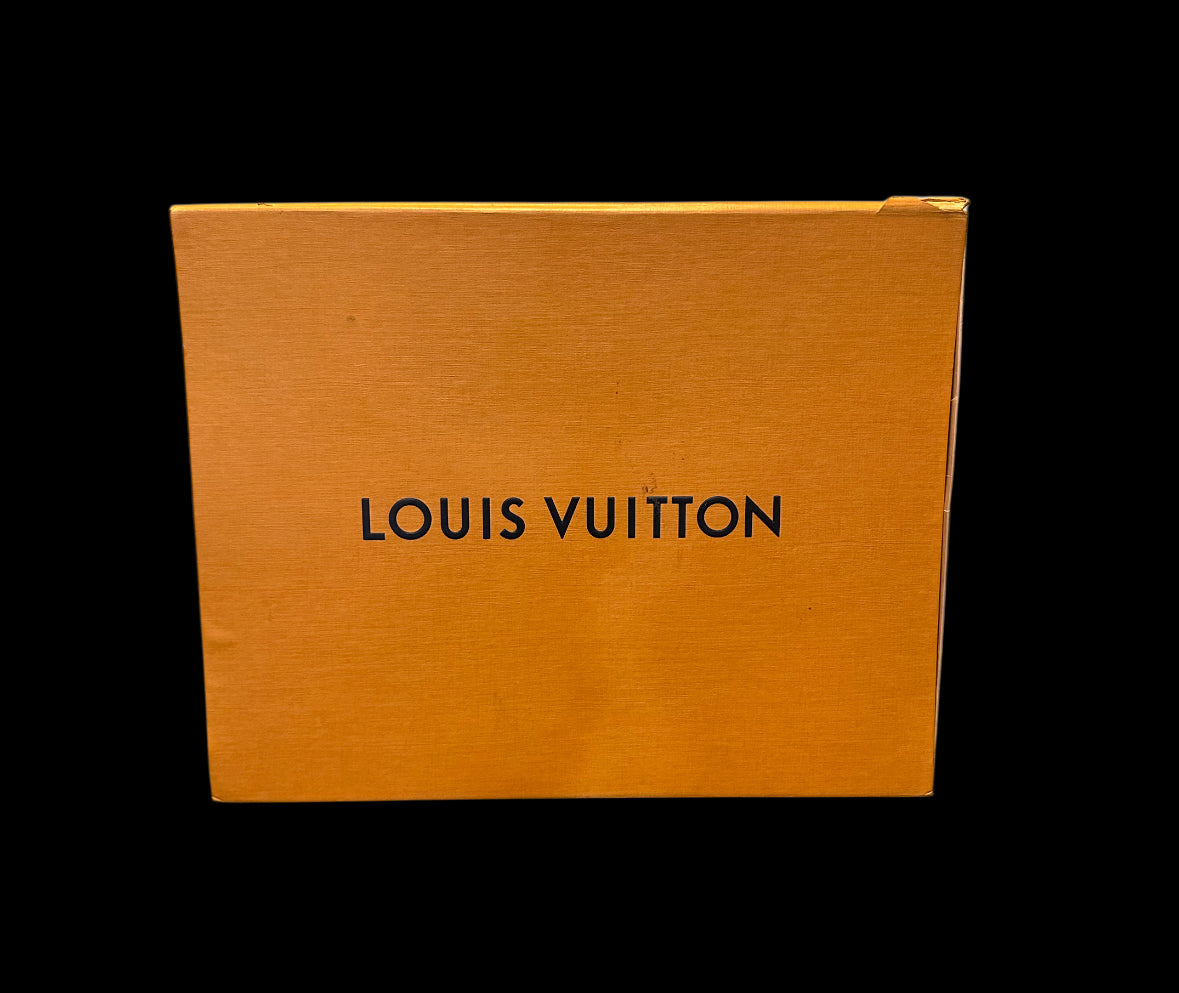 Preowned Blue/Brown LV Sk8s size 9 (fits 10.5-11)