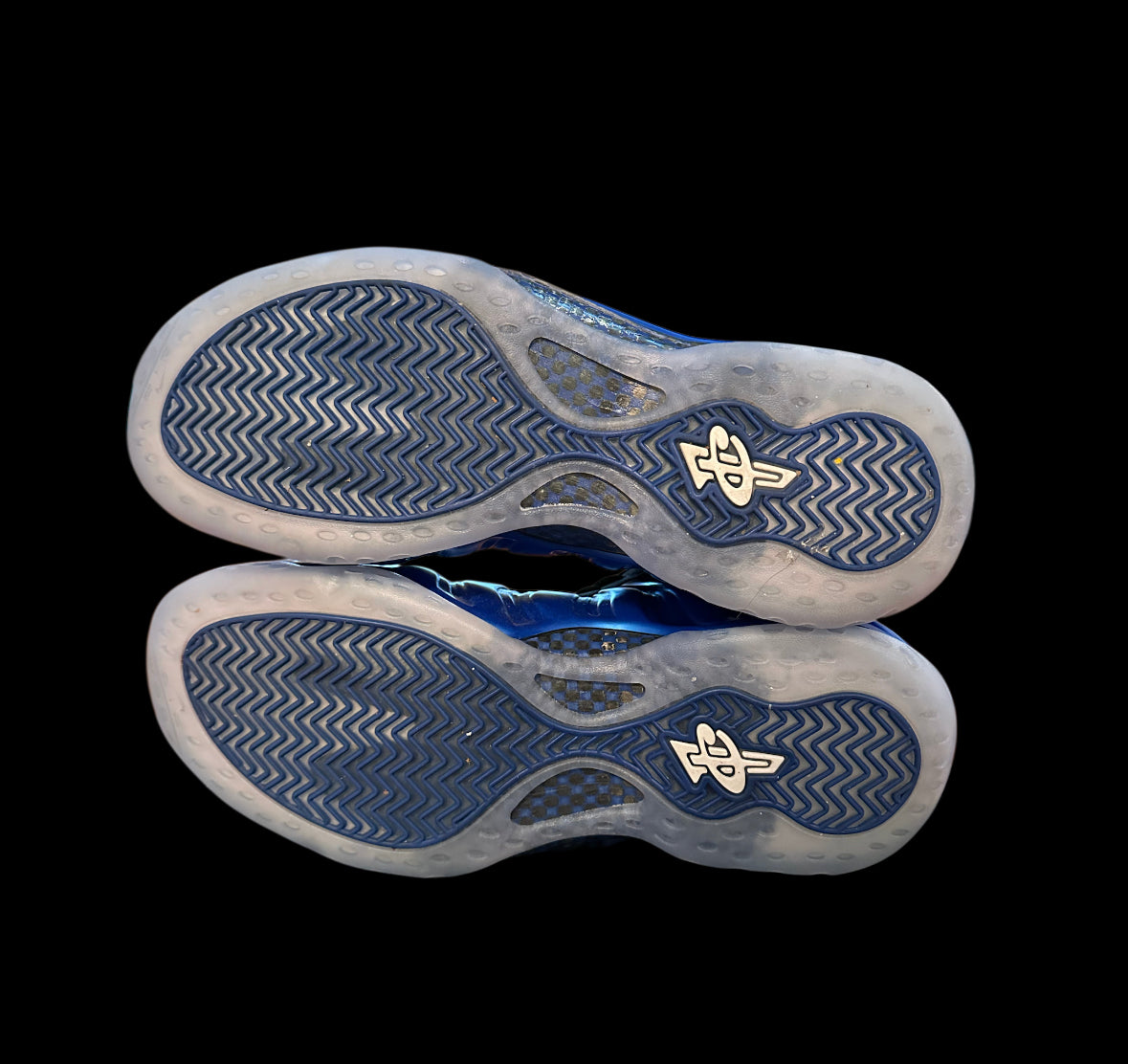 Preowned Blue International Foamposites size 11