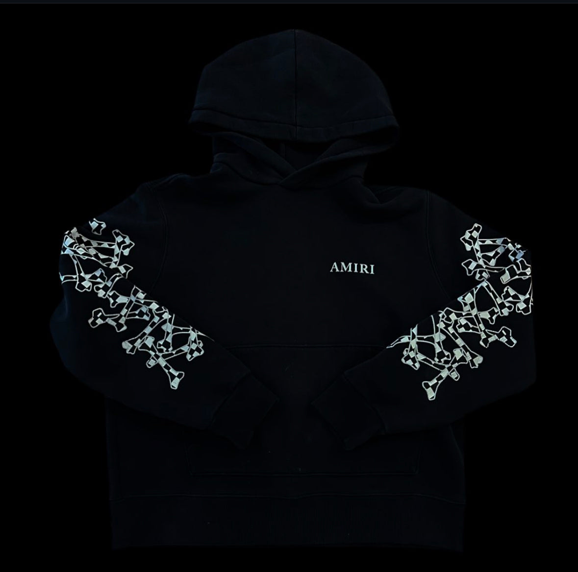 Amiri Skeleton Hoodie Size L