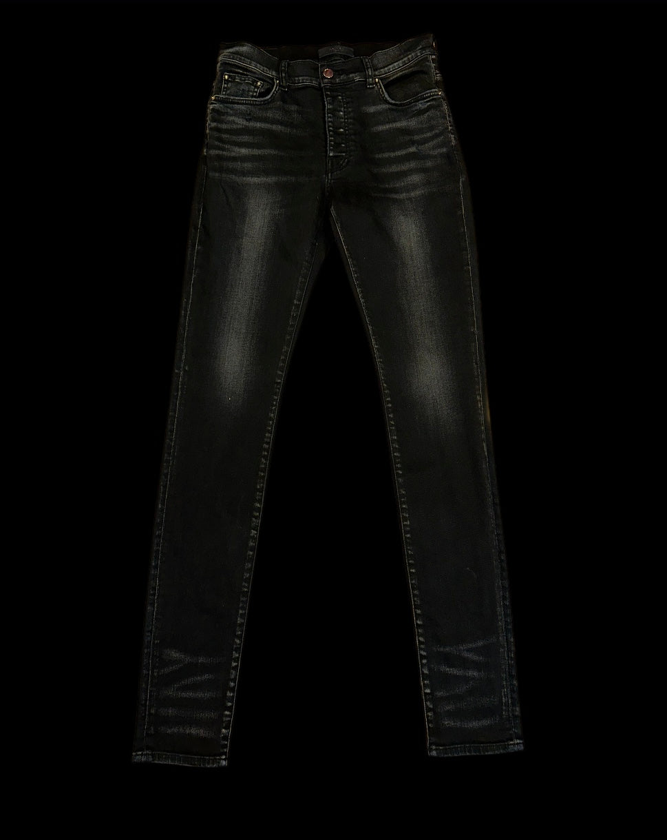 Aged Black Amiri Jeans size 32