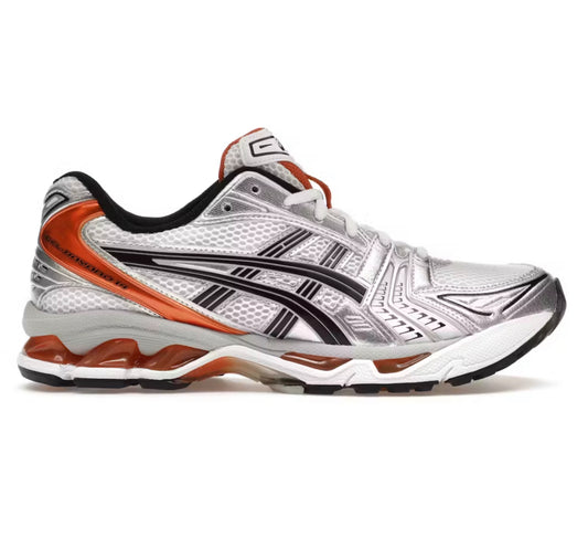 ASICS Gel-Kayano 14 White Piquant Orange