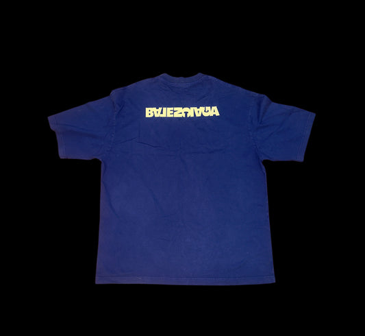 Blue Balenciaga T-Shirt size L