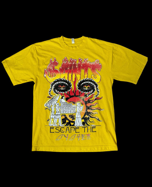 Yellow Saints T-Shirt sizes S, M, L