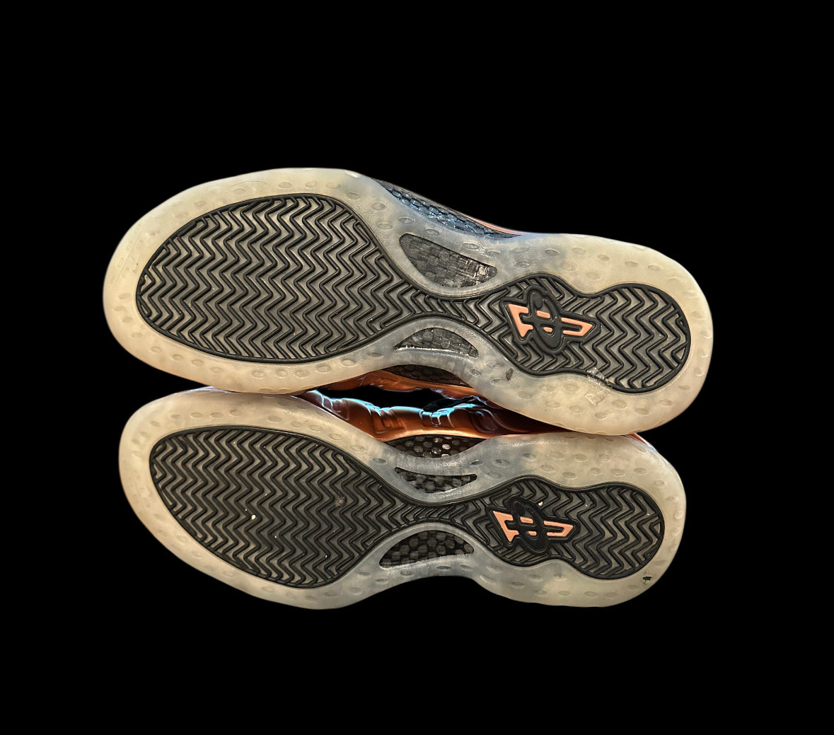 Preowned Copper Foamposites size 10.5