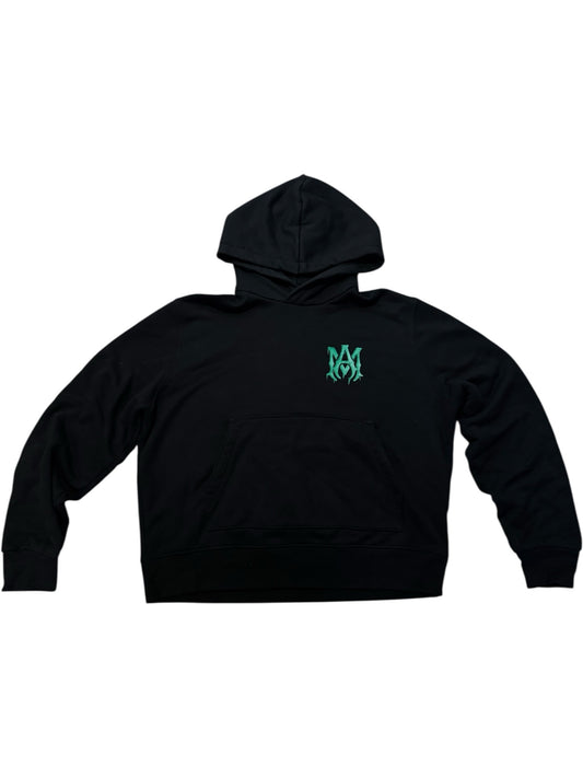 Black/Green Amiri Hoodie size M