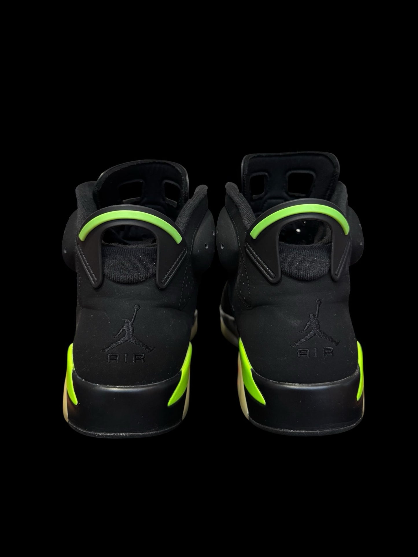 Preowned Electric Green 6s size 10.5