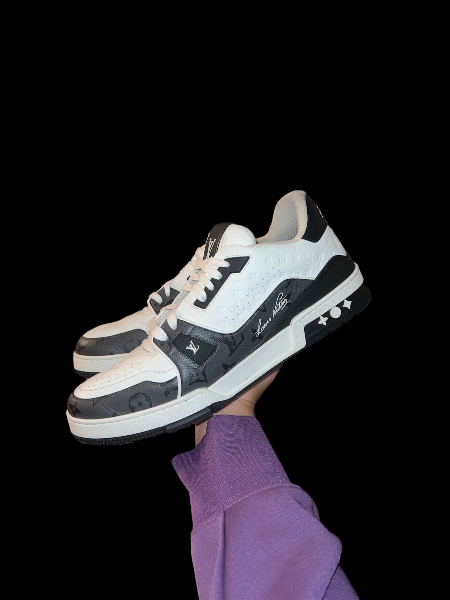 Preowned LV Trainers size 11 (fits 12-13)