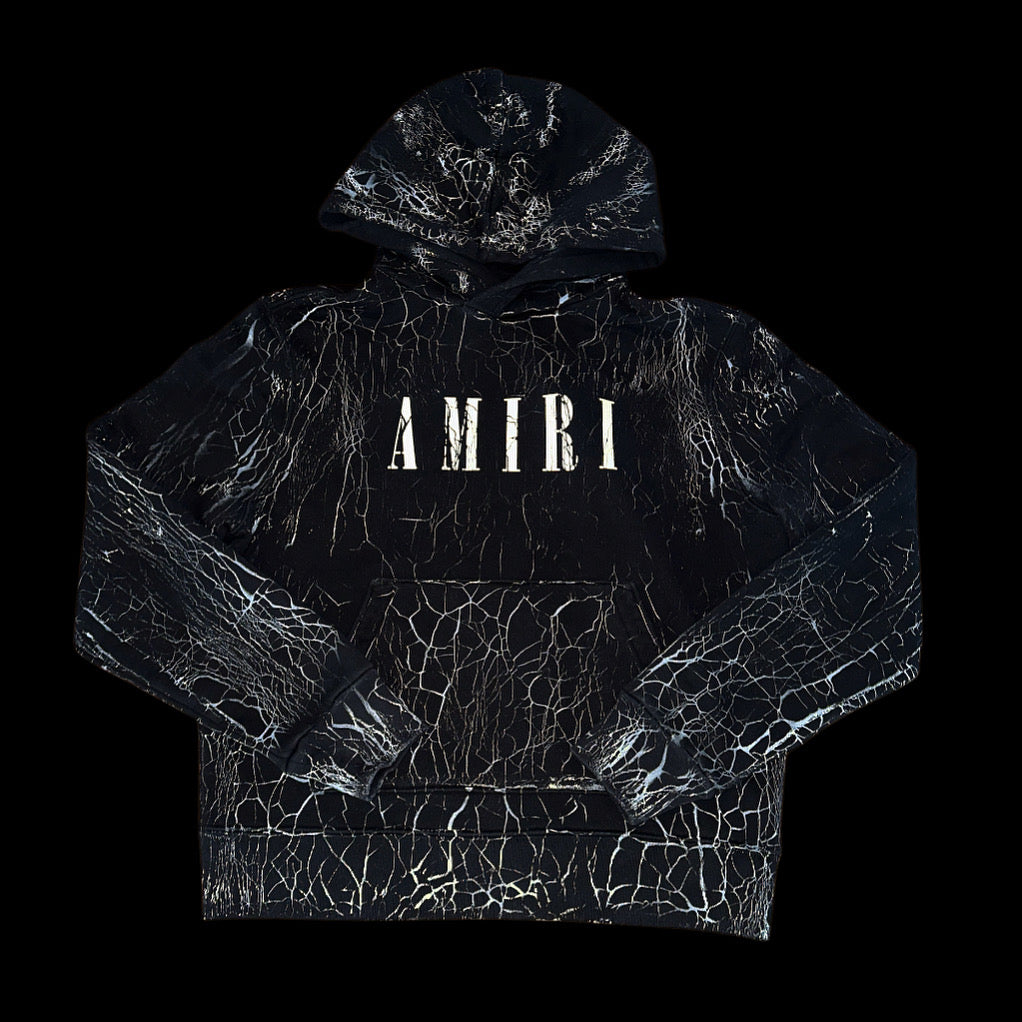 Cracked Dye Core Amiri Hoodie Size S