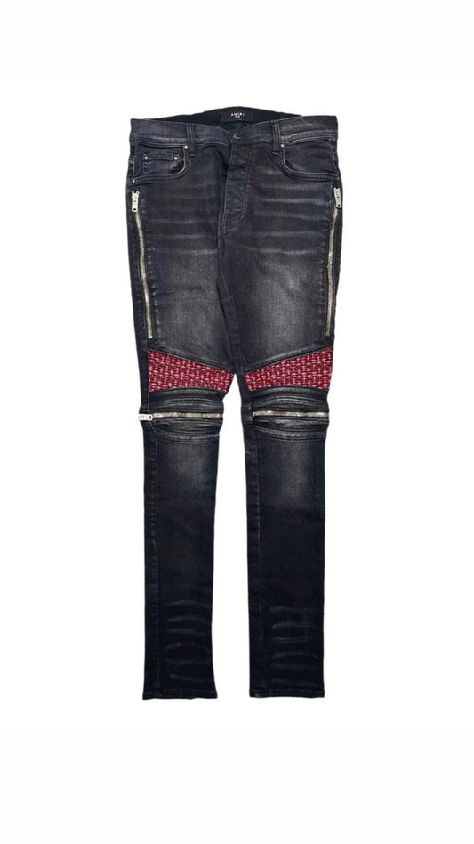 Amiri Velvet MX2 Black Jeans