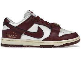 Nike Dunk Low SE Just Do It Sail Team Red (Women's)