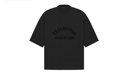 FOG Essentials Jet Black Arch Logo T-Shirt