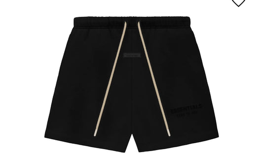 FOG Essentials Jet Black Shorts