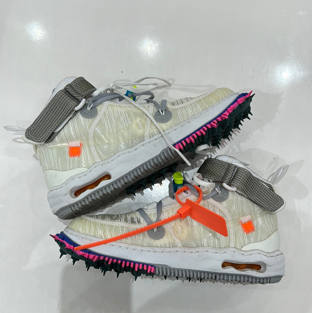 Preowned Off White Air force 1 Mid