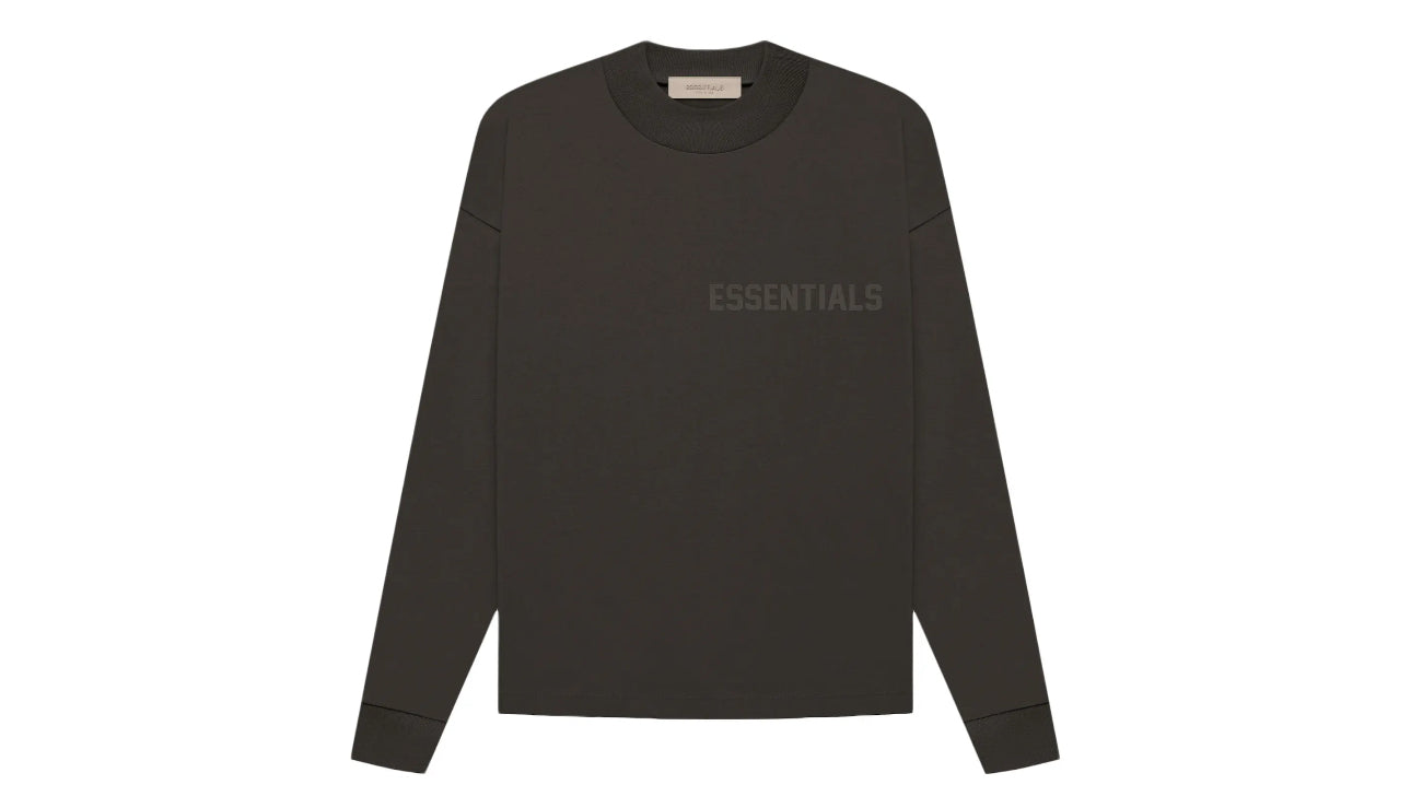 FOG Essentials Off Black Long Sleeve T-Shirt