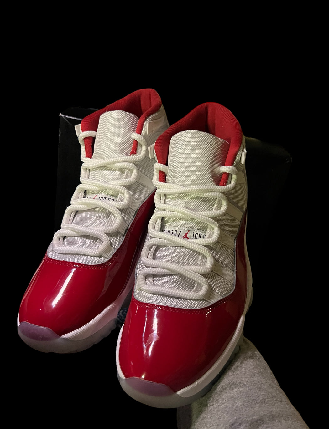 Preowned Cherry 11s size 12