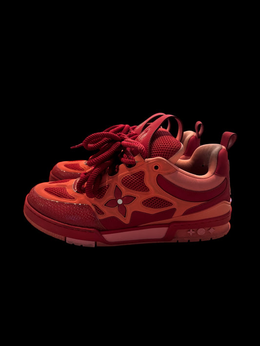 Preowned Red LV Sk8s size 10 (fits 11.5-12)