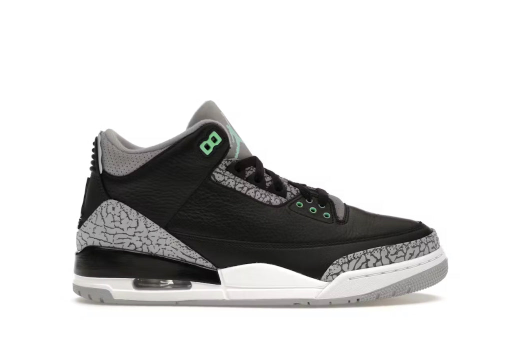 Jordan 3 Retro Green Glow