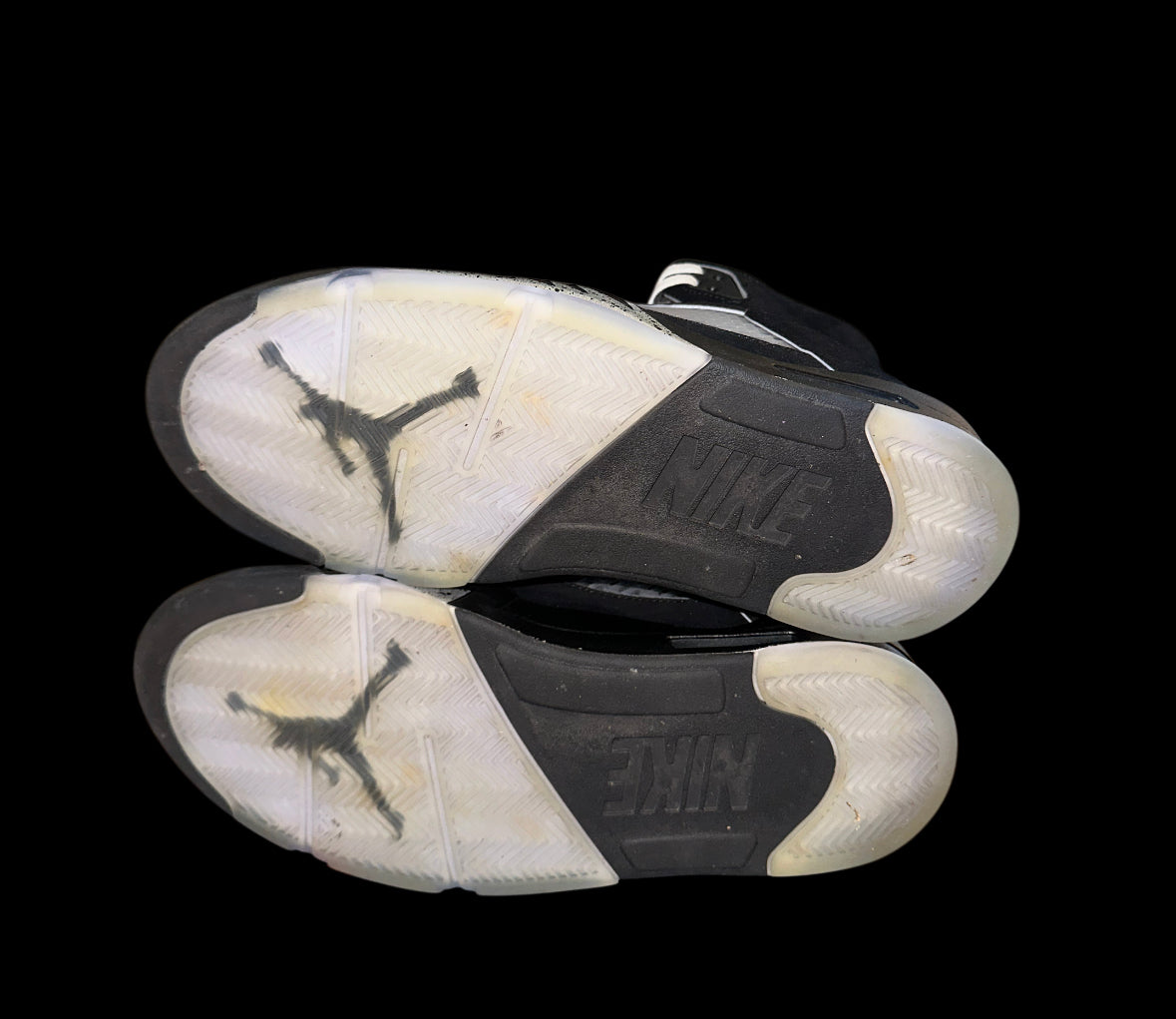 Preowned Metallic 5s size 10