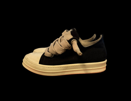 Preowned Rick Owens DRKSHDW Jumbo Laced Lows size 42 (fits a 9-9.5)