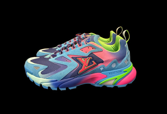 Preowned Multi-Color LV Tatics size 9 (fits 10.5-11)