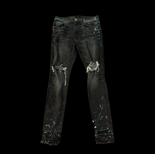 Paint Splatter Amiri Jeans size 36
