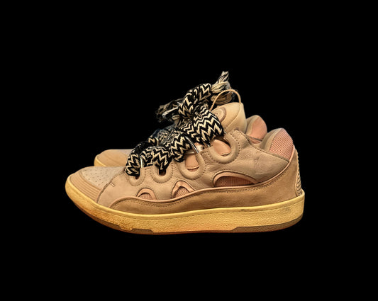 Preowned Pink Lanvin Curbs size 44 (fits 11-11.5)