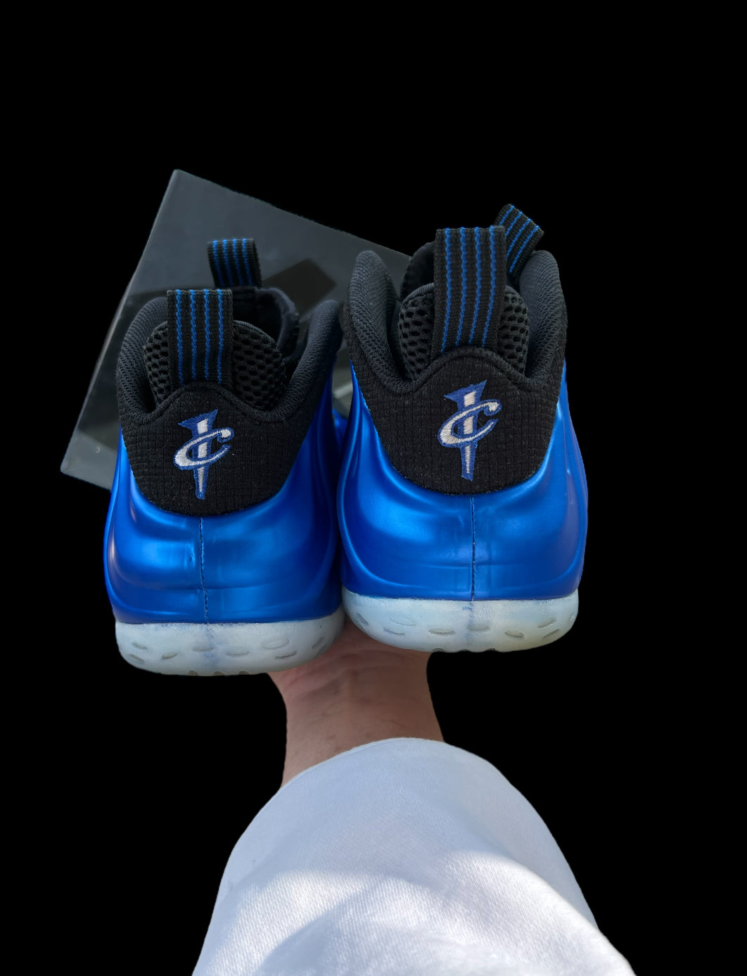 Preowned International Blue Foamposites size 10.5