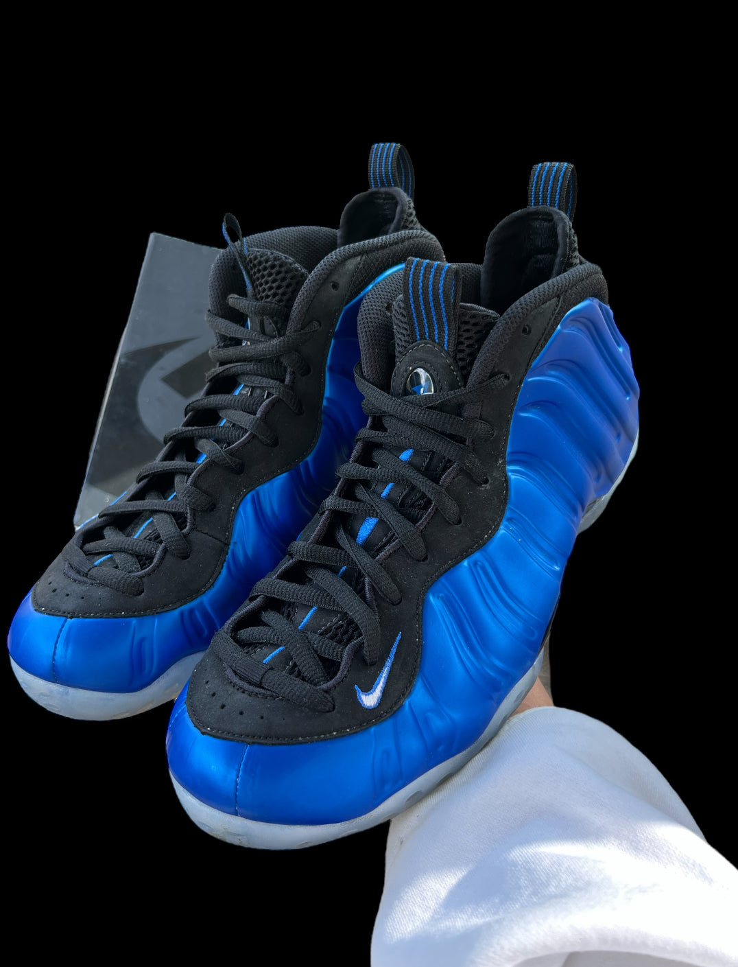 Preowned International Blue Foamposites size 10.5