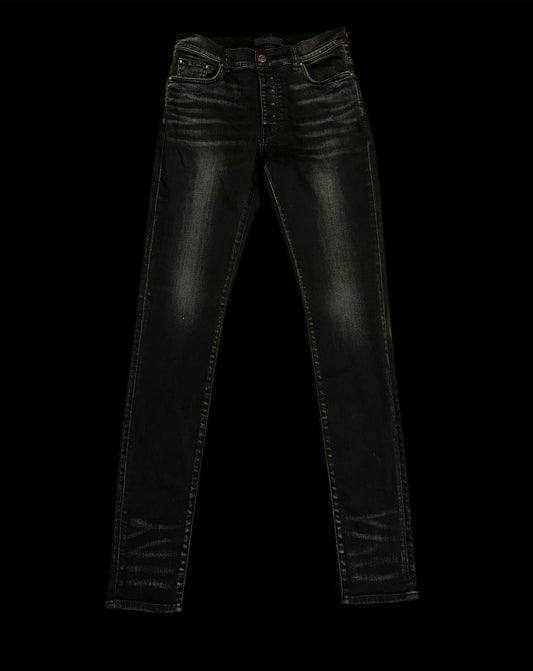 Aged Black Amiri Jeans size 32