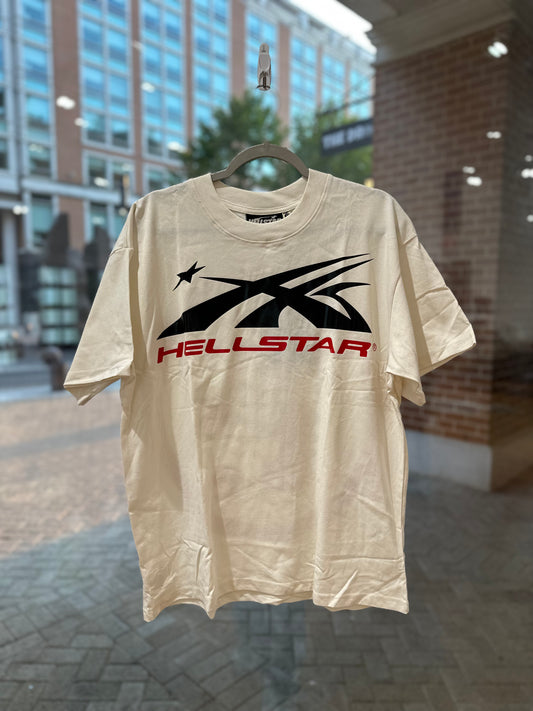 Hellstar T-Shirt Red Gel Sport Logo